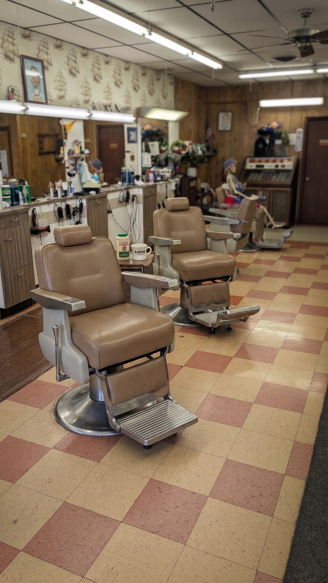 Vintage Barber Chairs